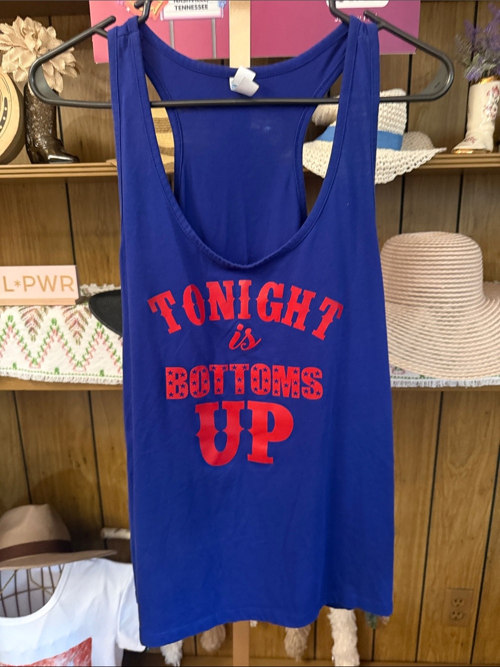 Tonight Is Bottoms Up Tank